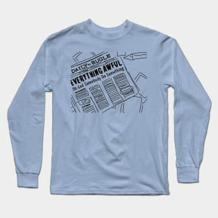 aw, newspaper Long Sleeve T-Shirt